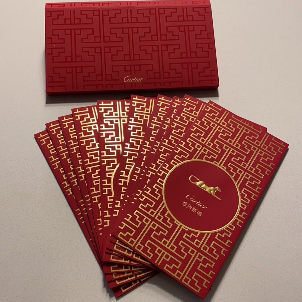 Cartier Lucky Red Envelopes